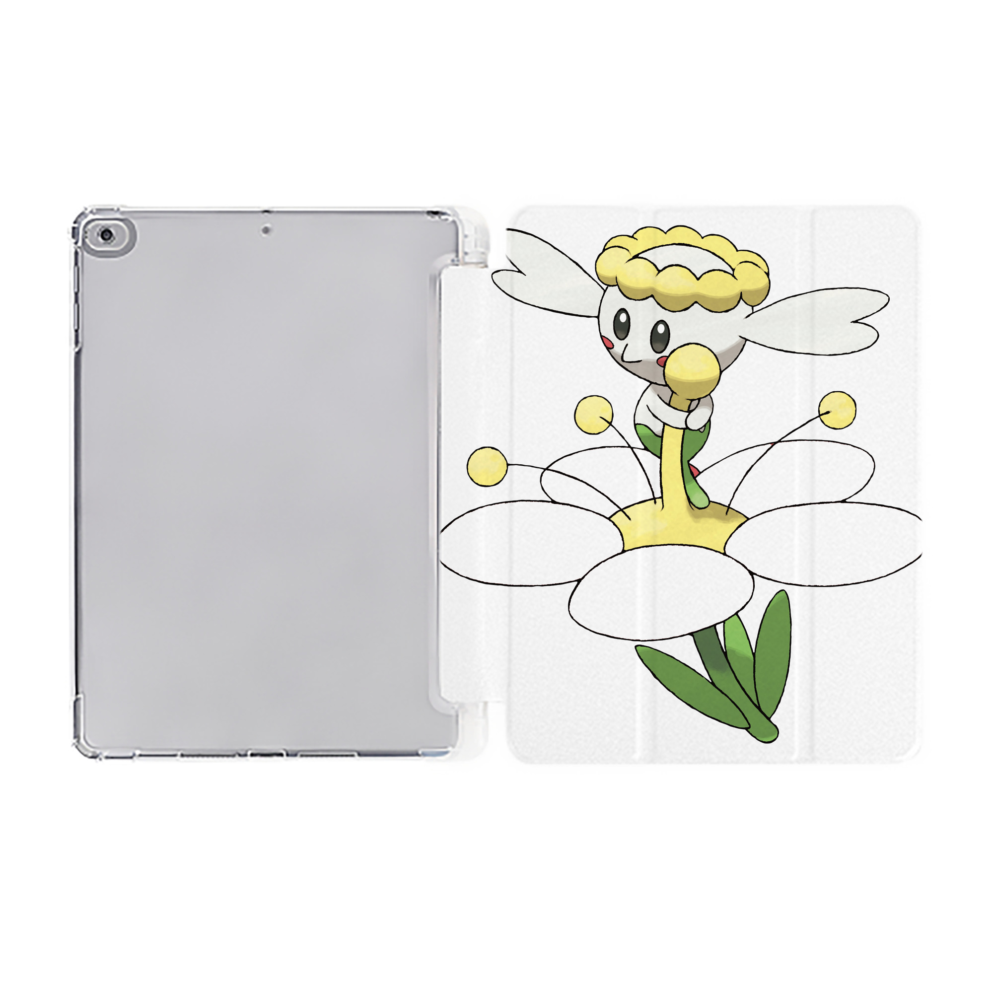 （画像用） ポケットモンスター Pokémon IPad ケース ペン収納付き 三つ折りスタンド PUレザー×シリコン 対応機種9.5/10.5/10.9インチ